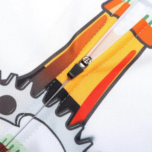 Vista 3 de MOXILYN Camisas de ciclismo para hombre, manga corta, camiseta de ciclismo 3D, camiseta divertida para bicicleta
