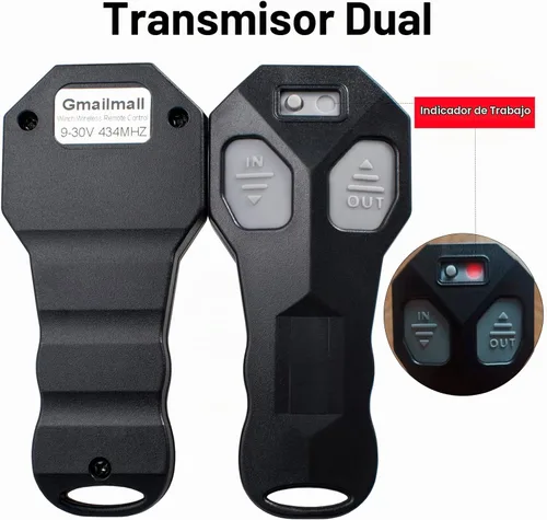 Vista 2 de Kit de control remoto inalámbrico de 12 V