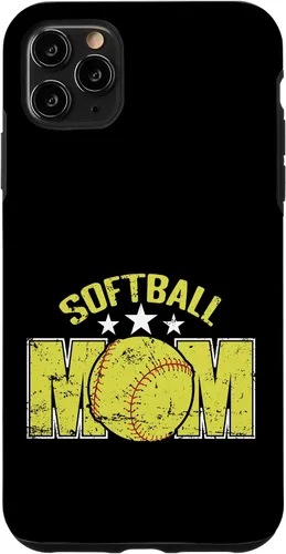 Vista 13 de Softball Mom Sports Parent Team Supporter Case for iPhone 16