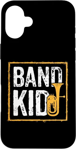 Vista 23 de Funny Baritone Kids Humour for Youth Brass Band Pride Case for iPhone 17