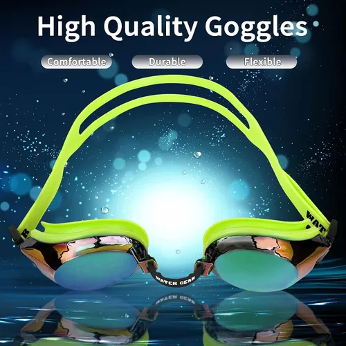 Vista 2 de Water Gear Finalist - Gafas de natación antivaho para competición, ideales para piscina y buceo