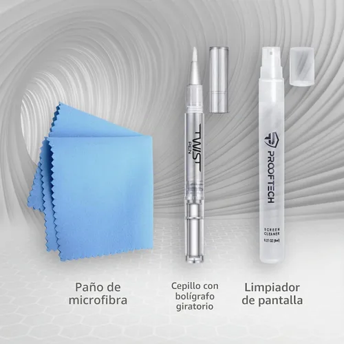 Vista 2 de ProofTech TWIST PEN - Protector de pantalla de vidrio líquido para hasta 10 dispositivos, resistente a arañazos y grietas, nanoprotección para todos