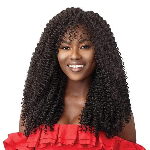 Vista 7 de XPRESSION X-Pression - Trenzas de ganchillo Outre Twisted Up Water Wave Fro Twist de 22 pulgadas, 2X (paquete de 3, 4)