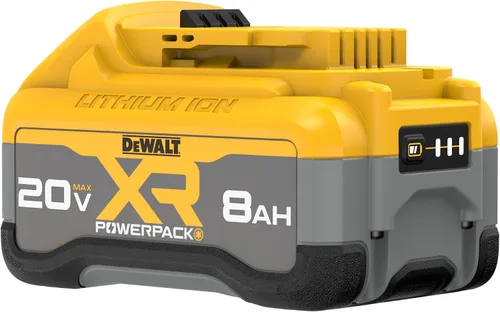 Vista 8 de DEWALT 20V MAX XR POWERPACK 8.0 Ah Batería para herramienta eléctrica (DCB2108)