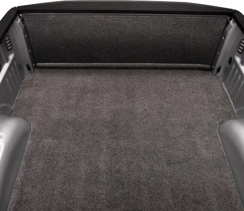 Vista 3 de BedRug Tapete XLT Se adapta a Ford F-250, F-350 Super Duty 98.1 2017 - 2026, modelos con cama sin forro / rociador Gris carbón, XLTBMQ17LBS