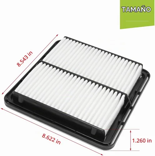 Vista 4 de Elemento de filtro de aire del motor 16546AA12A compatible con Subaru Forester 2009-2014 Impreza 2008-2016 Legacy 2007-2019