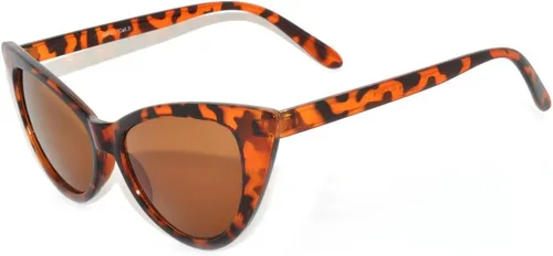 Vista 33 de OWL Gafas de sol Cateye para mujer, diseño retro clásico vintage con alas altas
