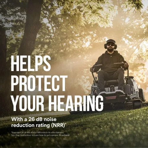 Vista 3 de 3M WorkTunes Connect + Protector auditivo solar inalámbrico con tecnología Bluetooth, protección auditiva Bluetooth con una