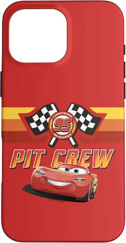 Vista 19 de Funda para iPhone 13 Pro Max Disney Pixar Cars Two Lightning McQueen Pit Crew 95