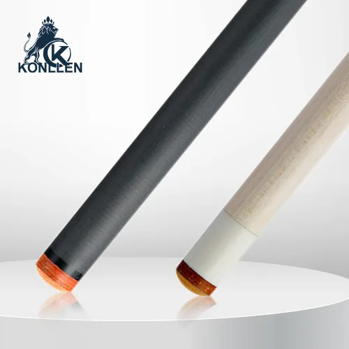 Vista 3 de KONLLEN Pool Cue, Dual Shaft, Carbon Fiber & Maple Shaft, Low Deflection