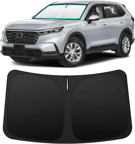 Vista 14 de INSAUTO Accesorios para parasol de parabrisas de ajuste personalizado para Acura RDX 2019-2026, parasol plegable para ventana delantera, reflector