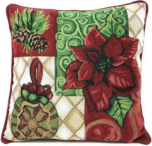 Vista 12 de Tache Home Fashion Funda de almohada 16 x 16 Down The Chimney