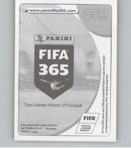 Vista 2 de Pegatinas de Panini FIFA 365 2016-17 #359 Esteban Cambiasso Olympiacos - Adhesivo oficial de álbum de fútbol en estado crudo (NM o mejor)