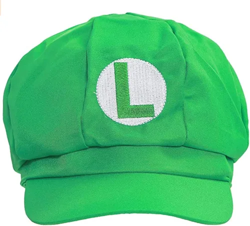 Vista 2 de EIKOU Gorra unisex de Super Mari Bros para cosplay de Mari Luigi