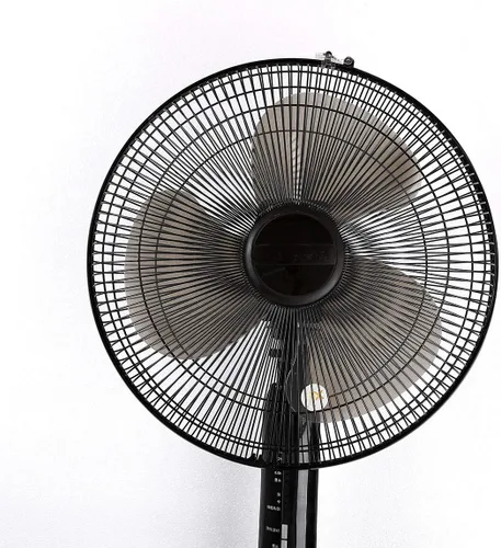 Vista 2 de FEESHOW Reemplazo de la cuchilla de ventilador de plástico de 16 pulgadas, 3 hojas con cubierta de tuerca, aspas de ventilador eléctrico