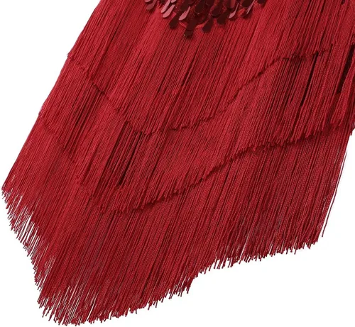 Vista 7 de Aislor - Vestido de baile con lentejuelas brillantes para mujer