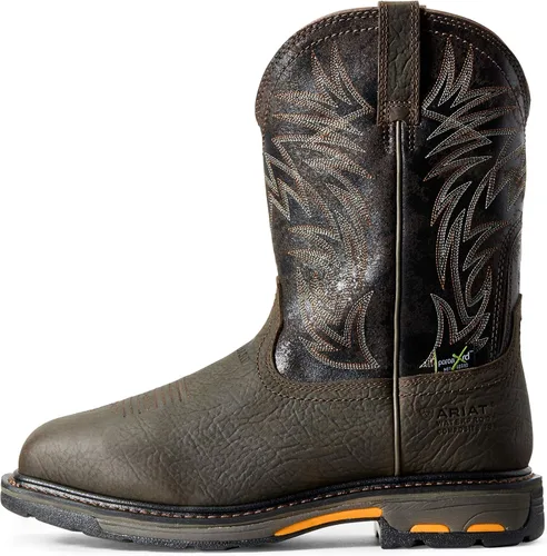 Vista 2 de Ariat Men's Workhog Wide Square Toe Metguard Waterproof Composite Toe Work Boot