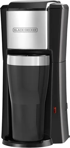 Vista 7 de BLACK+DECKER CM618 Cafetera de una sola porción, color negro (paquete de 2)