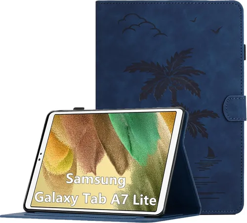 Vista 12 de Funda para Samsung Galaxy Tab S5e de 10.5 pulgadas 2019 modelo (SM-T720/T725/T727) - Funda protectora de piel sintética con bolsillo y función atril