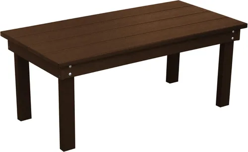 Vista 6 de Furniture Barn USA Poly Hampton - Mesa de café, color azul Azul (Aruba Blue)