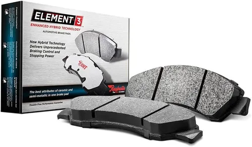 Vista 5 de Raybestos Element3 EHT™ EHT436AH Juego de repuesto de pastillas de freno delantero, paquete de 2