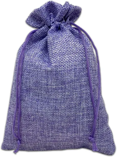 Vista 11 de TheDisplayGuys - Paquete de 12 bolsas de regalo de arpillera natural de 4 x 6 pulgadas con cordón (marrón natural, pequeña) para recuerdos