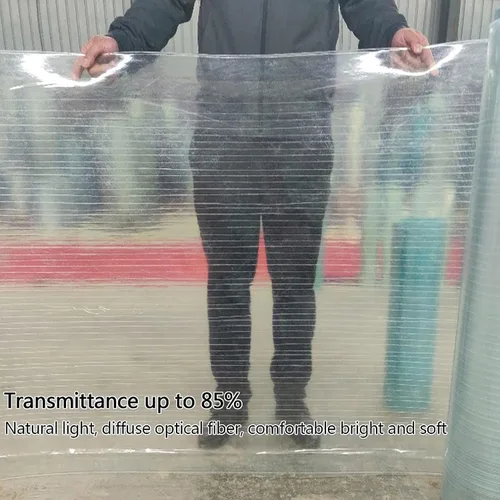 Vista 2 de Hojas de policarbonato para techos de policarbonato Panel de techo de plástico de polietileno, cubiertas para techos de fibra de vidrio transparente