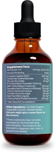 Vista 8 de Extracto líquido de ginseng rojo asiático y ginseng americano – Ginseng para energía, rendimiento cognitivo y enfoque – Tintura líquida