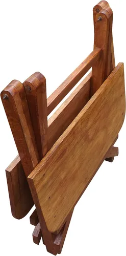 Vista 5 de Mesa o escritorio plegable de madera dura