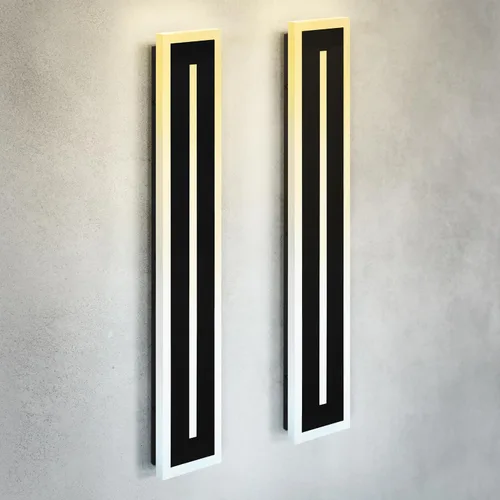 Vista 13 de ASD Lámpara LED de montaje en pared de 18 pulgadas de largo, aplique lineal para exteriores e interiores 3CCT, regulable, impermeable