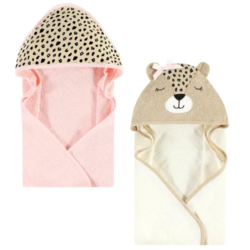 Vista 26 de Hudson Baby Toalla con capucha unisex de algodón con cara de animal para bebé, cocodrilo, talla única