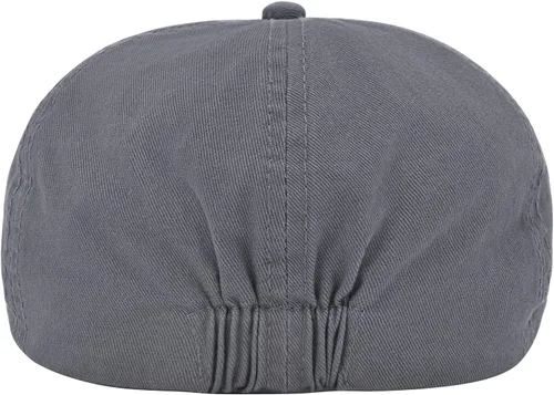 Vista 4 de VOBOOM Algodón Lavado Gorra Plana Cabbie Sombrero Gatsby Ivy Irish Hunting Newsboy