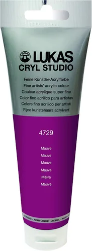 Vista 140 de Lukas CRYL Studio Artist - Pintura acrílica para artistas, Alizarín Carmesí, tubo de 125 ml - Pinturas acrílicas de alto pigmento para pintura