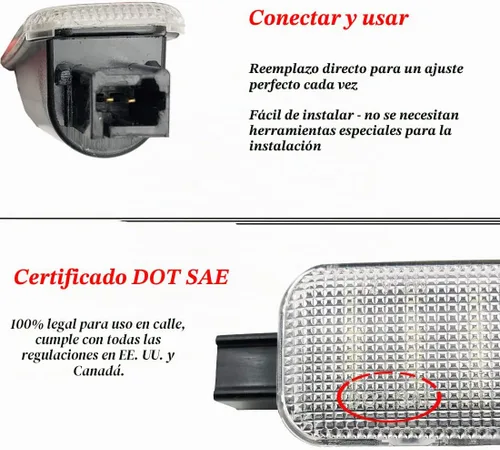 Vista 4 de Luces de cortesía del panel de puerta interior LED RGB con control por APP, compatible con Chevy Silverado GMC Sierra 1500 2500 3500 Pickup, luz