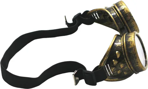 Vista 2 de WEICHUAN Nueva Venta Vintage Steampunk Gafas Gafas Cosplay Punk Gótico