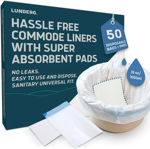 Vista 9 de Lunderg Bolsas para cómodas y almohadillas absorbentes, paquete económico