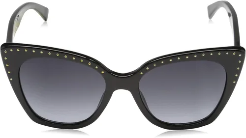 Vista 2 de Gafas de sol Moschino 005 S 0807 negro9o gris oscuro degradado Negro gris blackGrey Gradient 5318140