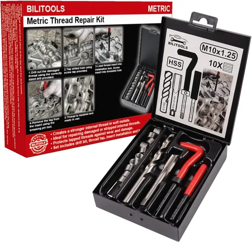 Vista 12 de BILITOOLS - Kit de reparación de roscas helicoidales métricas