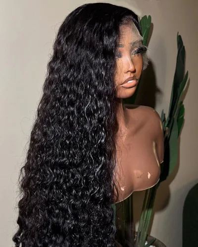 Vista 36 de BEEOS - Peluca frontal encaje HD 13x6 ondas corporales densidad 180% cabello humano nudos decolorados 18 pulgadas