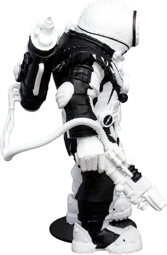 Vista 7 de McFarlane Toys - DC Direct Page Punchers Mr.Freeze (Line Art) Figura de acción de 7 pulgadas con Batman Comic