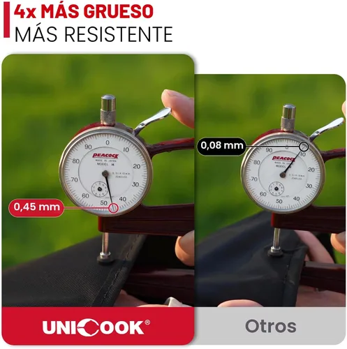 Vista 6 de Cobertor Unicook impermeable para parrilla a gas: de 60 pulgadas, resistente a la decoloración y a los rayos UV, duradero y práctico, para parrillas