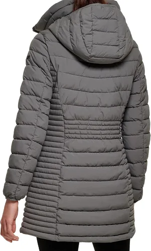 Vista 2 de DKNY womens Everyday Outerwear Packable Stretchy Jacket