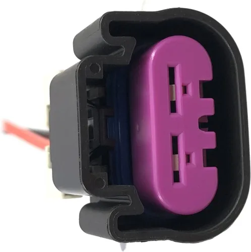 Vista 5 de FainWan Juego de arnés de interruptor de conector de coleta de ventilador eléctrico de 2 piezas, compatible con G-M Che-vy Truck 2005-2012