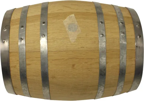 Vista 3 de Barril de roble blanco de 5 galones para el envejecimiento de whisky, bourbon, vino, sidra, cerveza o como decoración