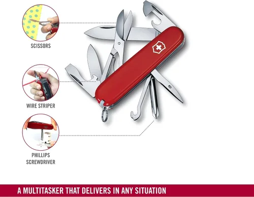 Vista 5 de Victorinox Swiss Army Super Tinker Pocket Tool - Rojo