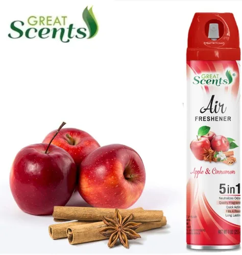 Vista 3 de Great Scents - Ambientador de manzana y canela, 9 onzas