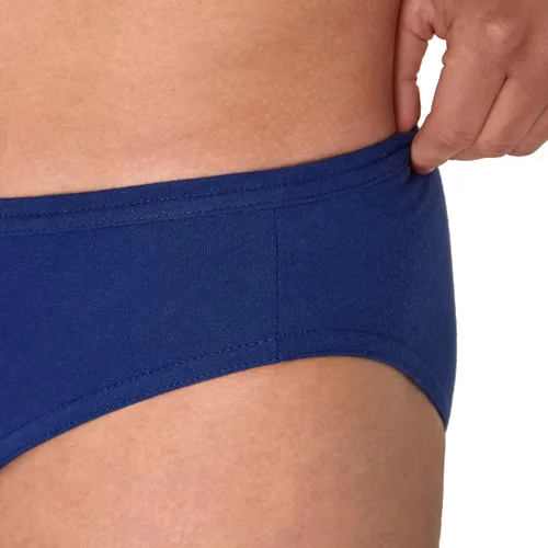 Vista 5 de Hanes Paquete de bikini para hombre, bikini de algodón elástico que absorbe la humedad, paquete de 6, ropa interior de bikini con control de olores