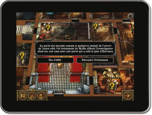 Vista 5 de Asmodee Les Demeures de l'Escarant 2 Edición Juego de mesa Juego de mesa cooperativo