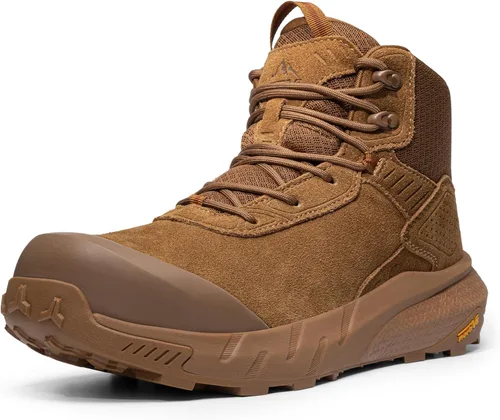 Vista 12 de NORTIV 8 Composite Toe Work Boots for Men Waterproof Marrón
