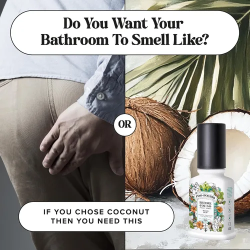 Vista 8 de Poo-Pourri Before-You-Go - Aerosol para inodoro, Beach Bum, 2 onzas